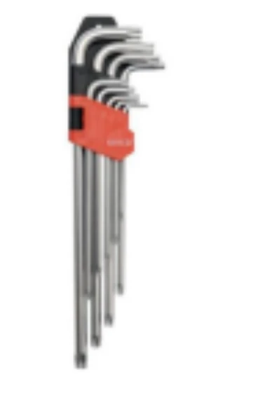 סט מפתחות TORX 9 יחידות T10-T50 ארוך