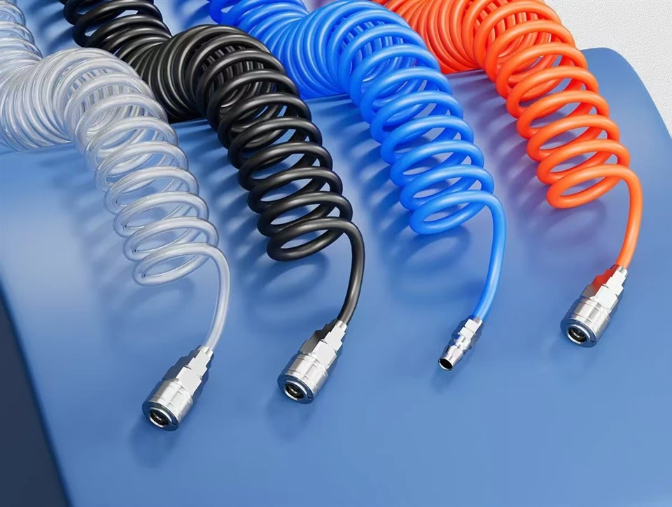 TUYAU SPIRALE EN PU AVEC RACCORDS RAPIDES 8X12MM/10M suppliers